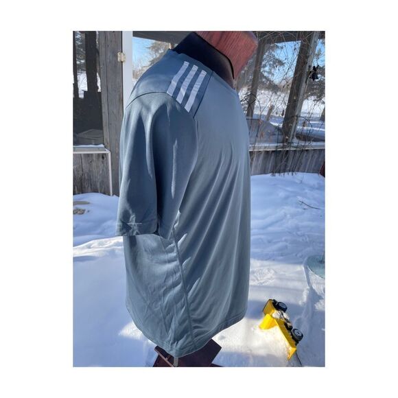 Adidas Climachill Dry Fit Shirt Grey Studded sport - Picture 5 of 11